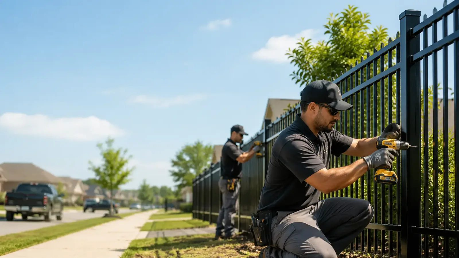 Metal Fence Installation in Leeds, AL